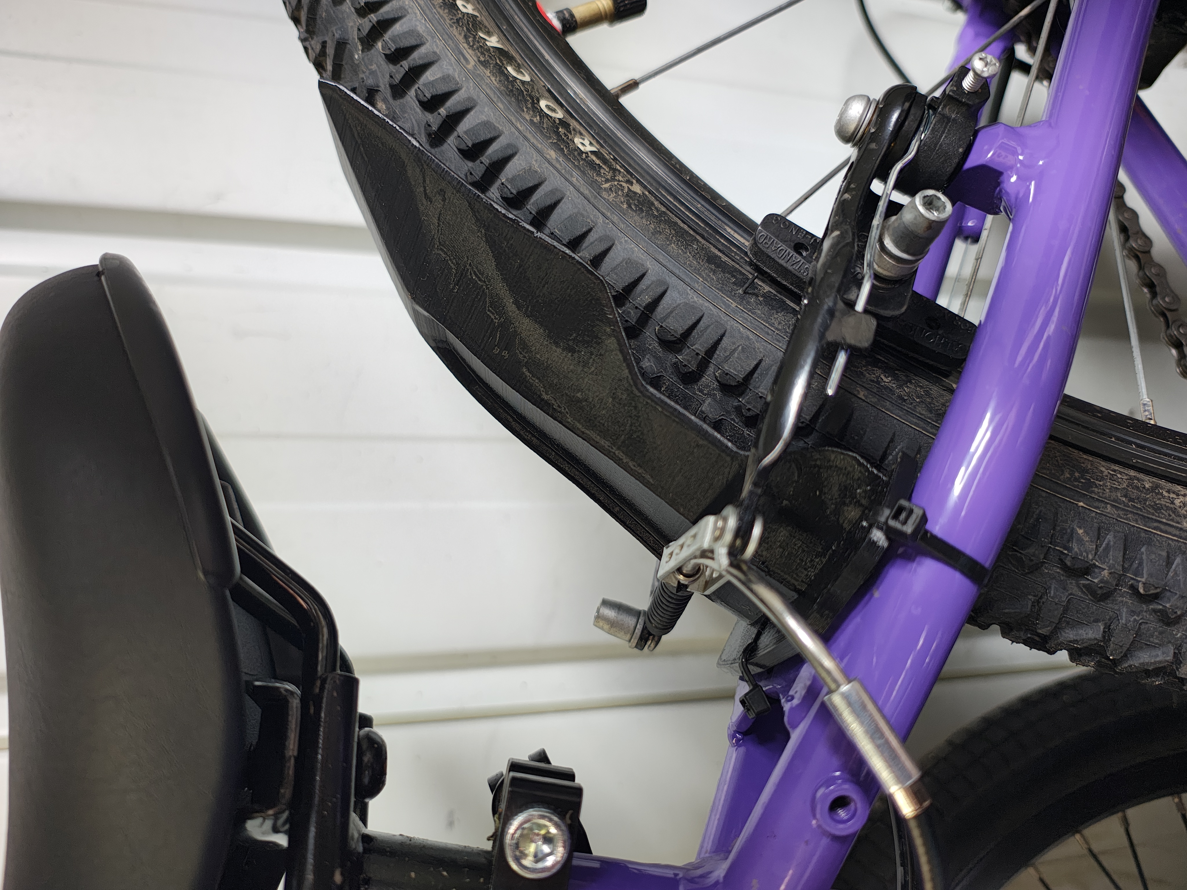 Mudguard v-brakes
