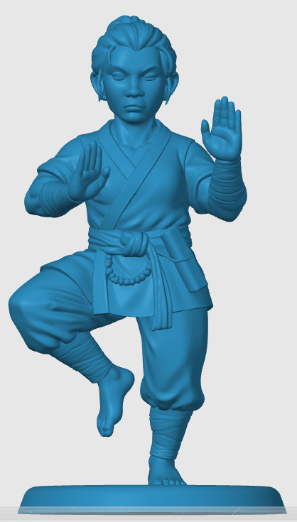 Halfling Monk — miniatura 5