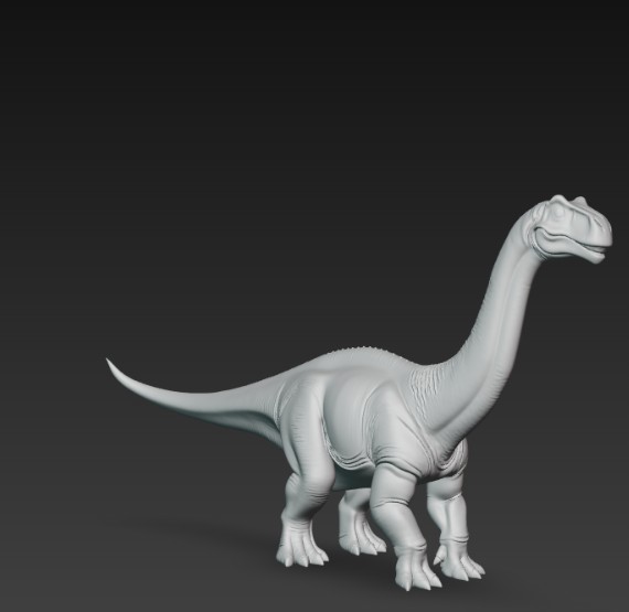 Brachiosaurus dinosaur