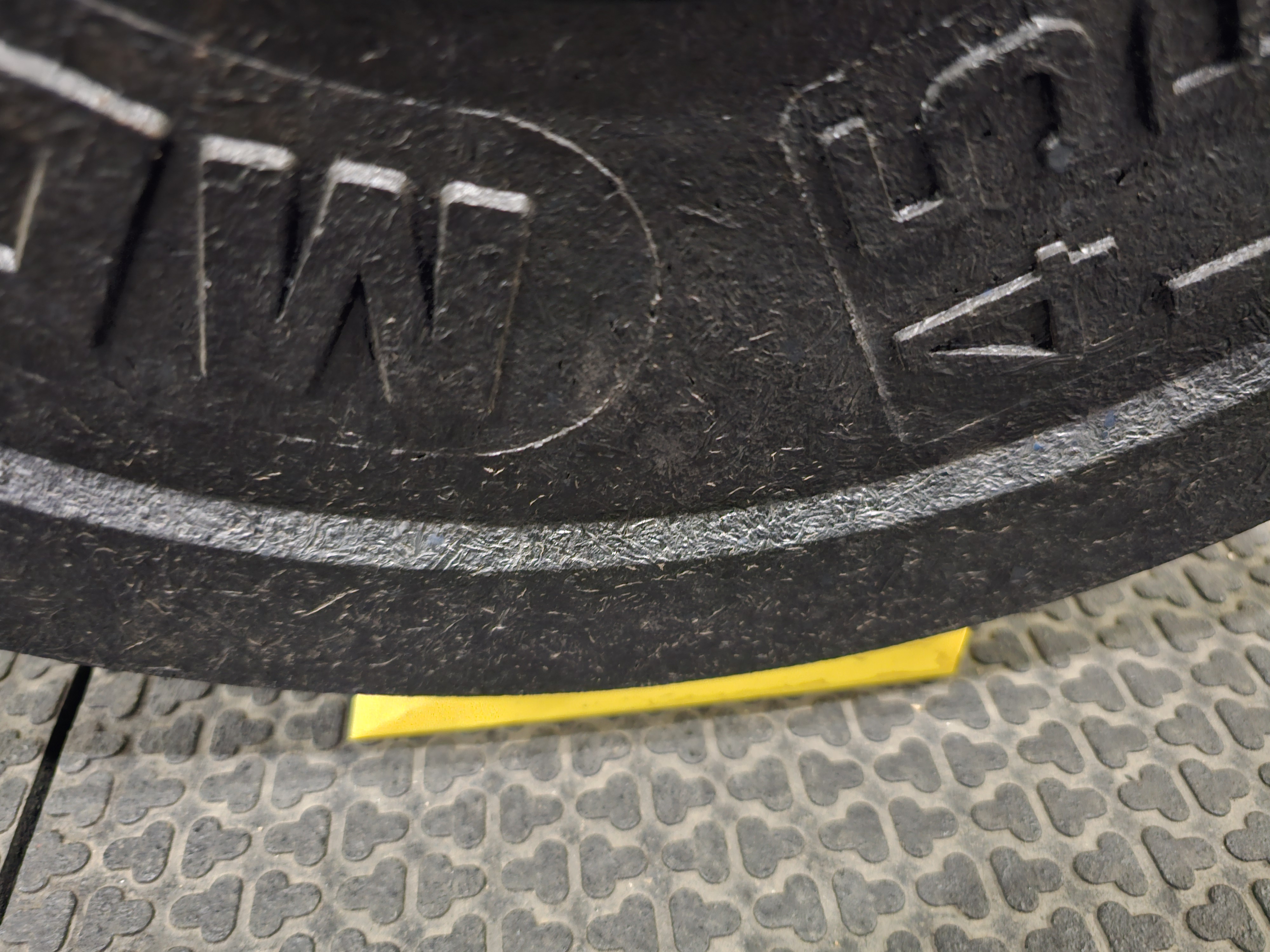 Barbell Plate Change Spacer Wedge (Weight Lifting)