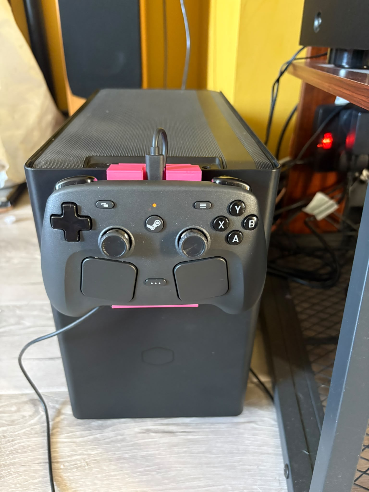 NR200 steam contoller with puck holder