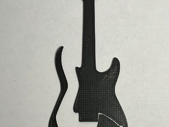 Electric Guitar Wall Art #1