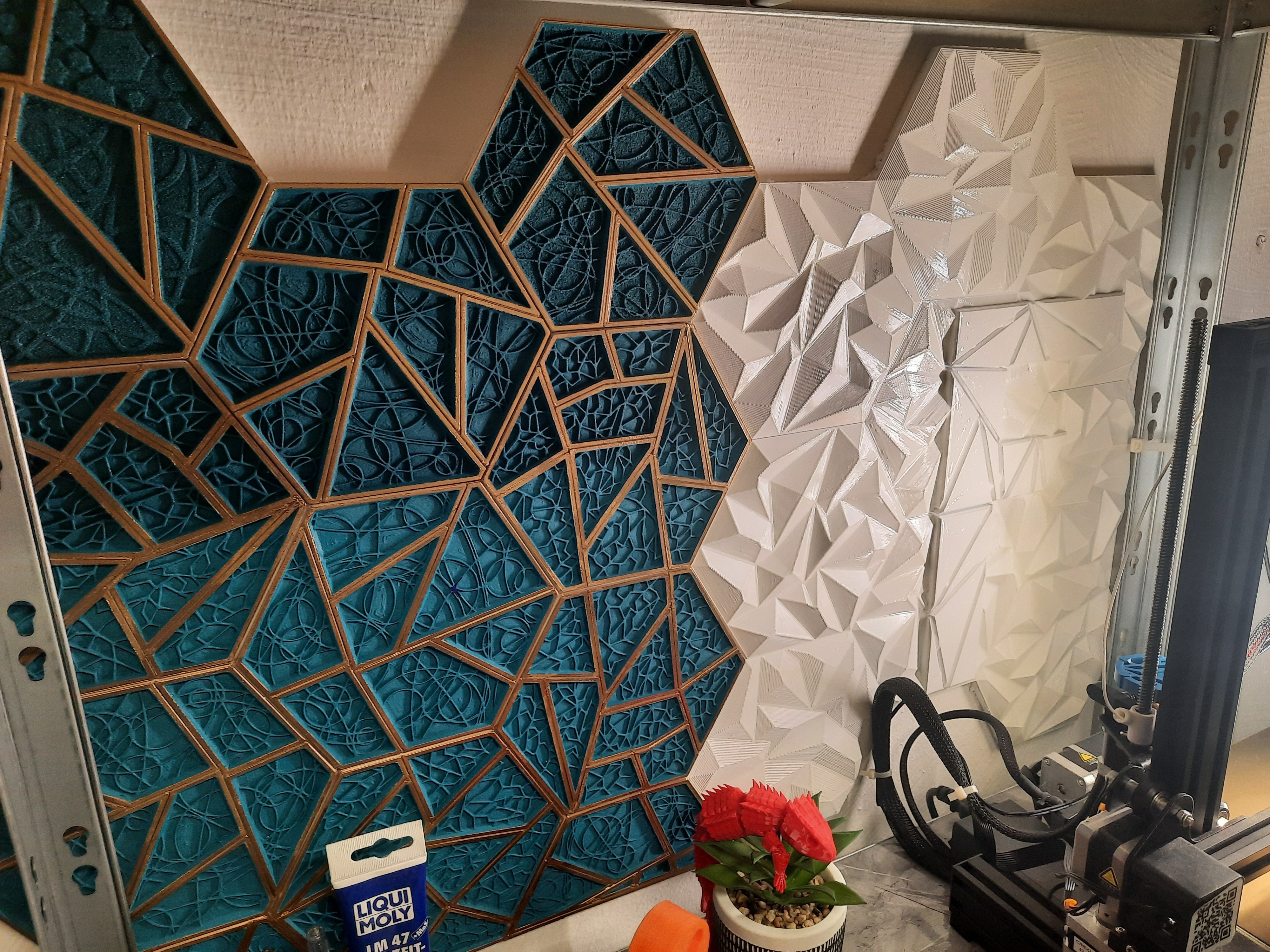 Wandpaneel_Wallpanel Hexagon