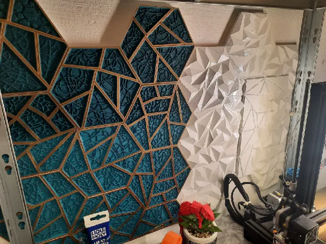 Wandpaneel_Wallpanel Hexagon
