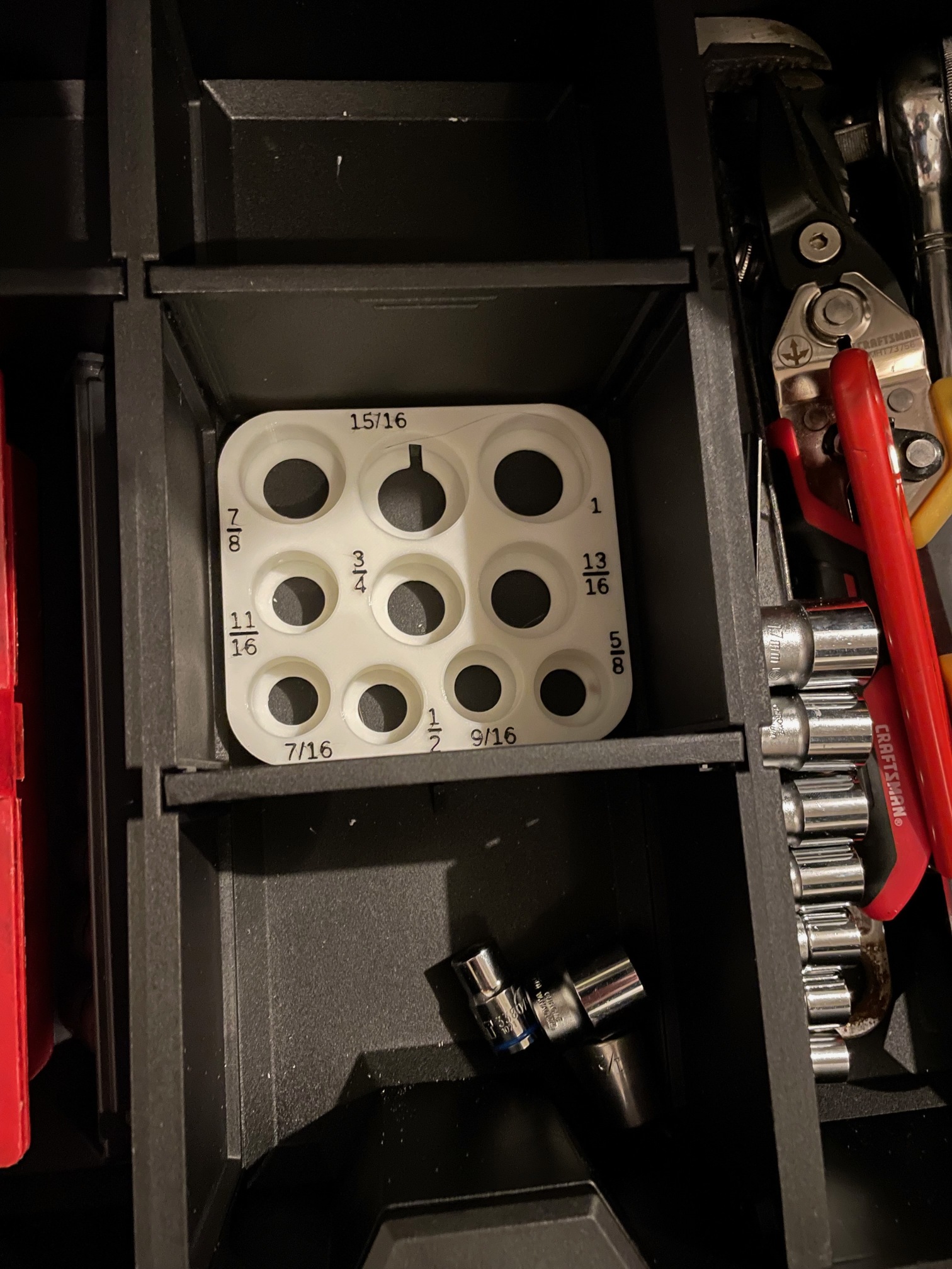 Miniatura 4 do modelo 3D Toughbuilt StackTech drawer socket organizers