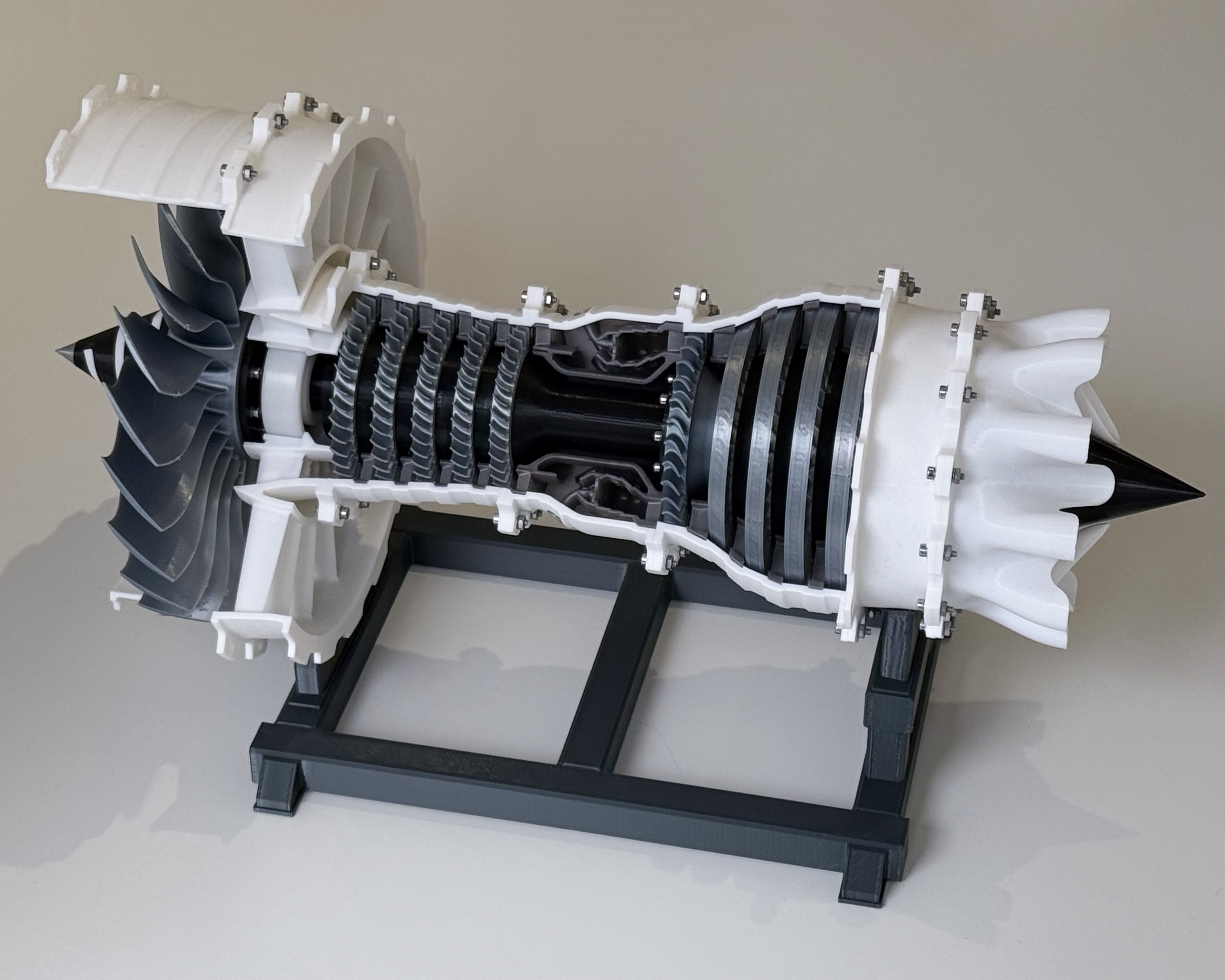 Stand for Catiav5ftw's Jet Engine Model