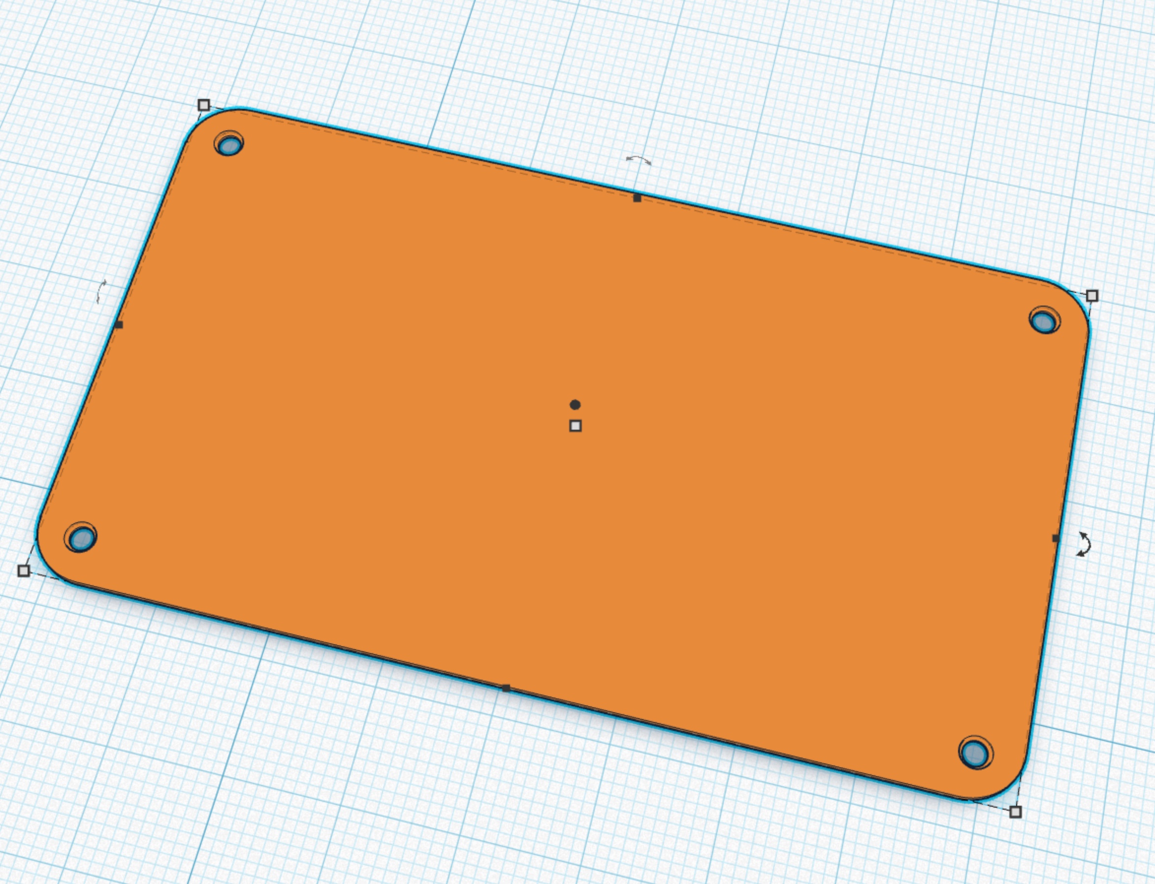 Powerbook G4 12" RAM cover 3D model thumbnail