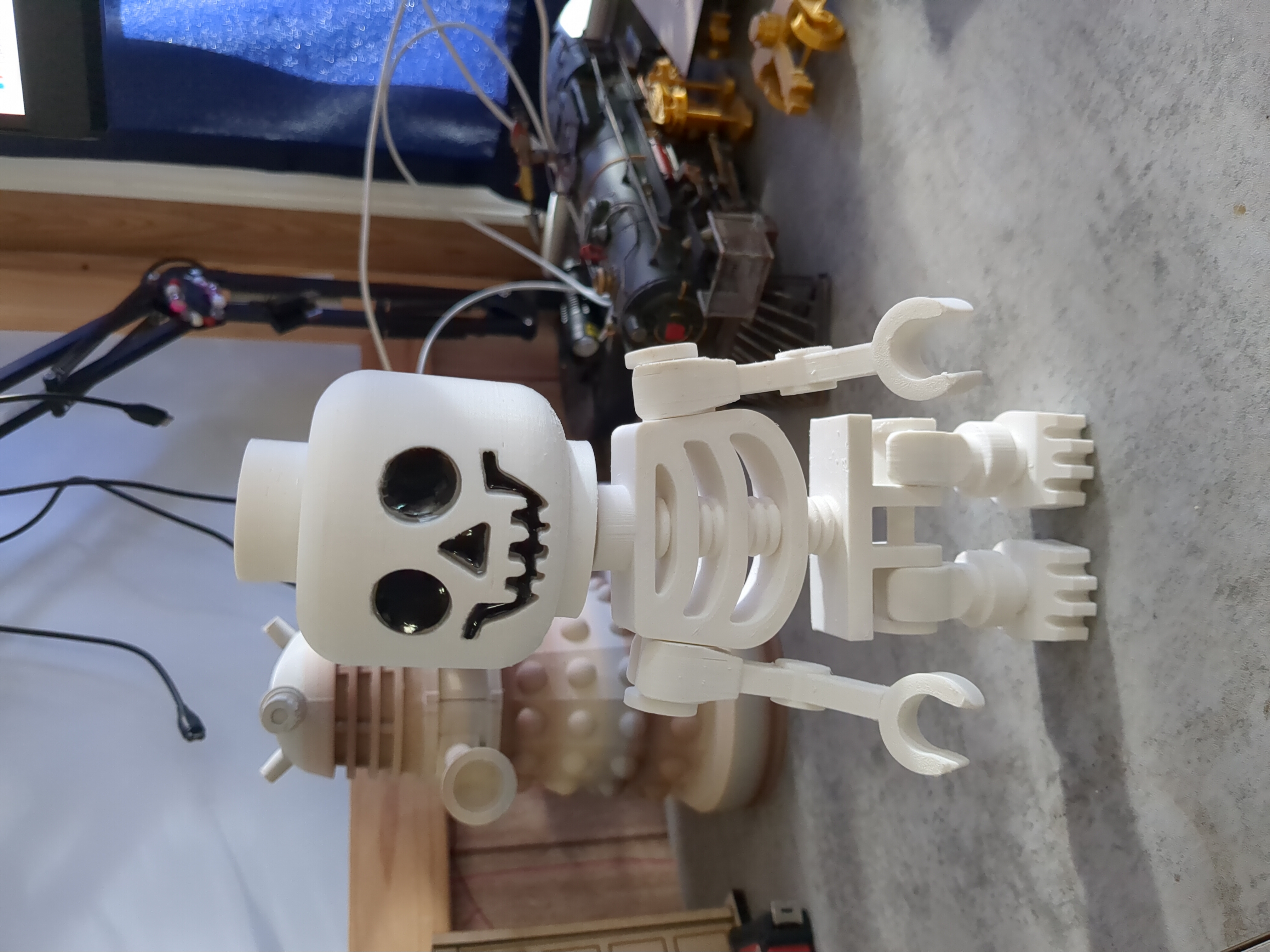 Lego Skeleton Bobblehead