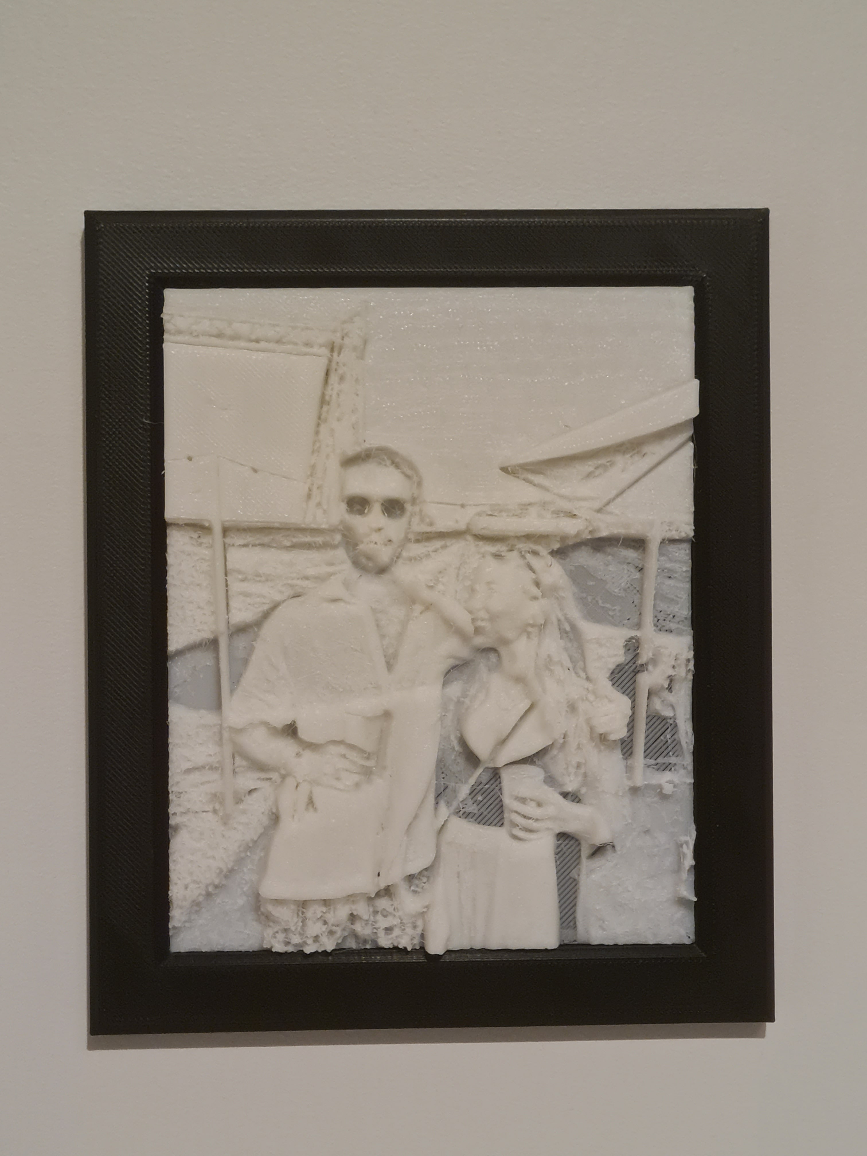 Simple parametric photo frame