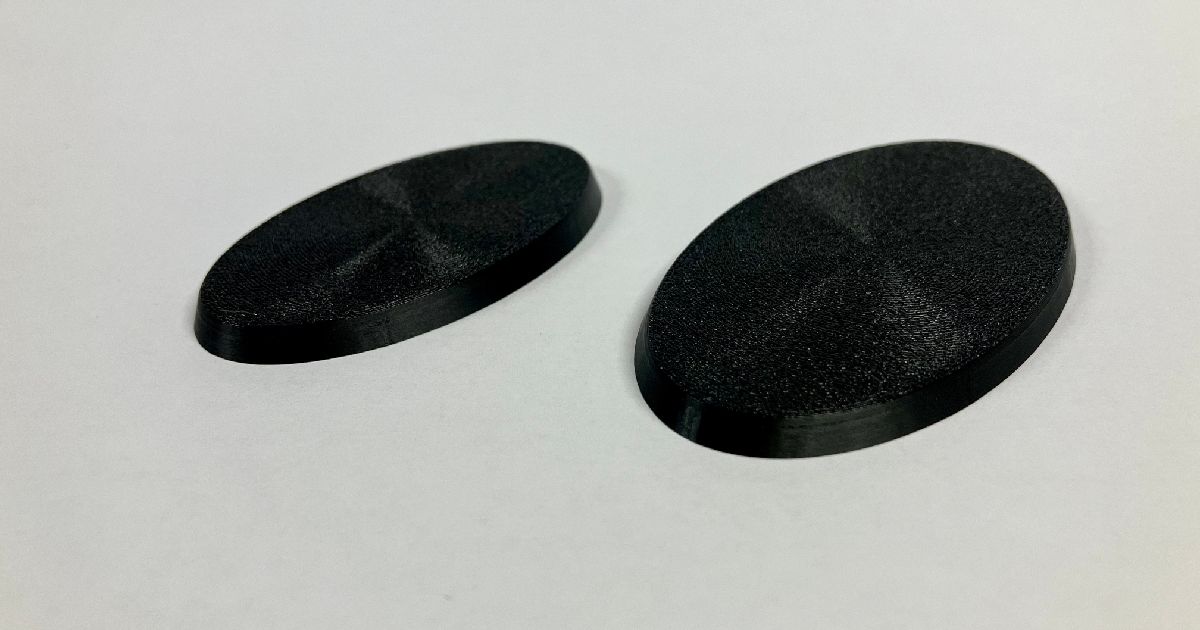 FREE Oval Wargaming Bases by gusgus00 | Download free STL model ...