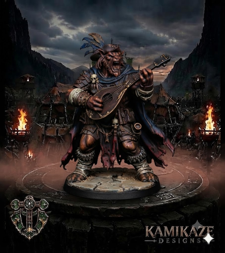 Miniatura 1 del modelo 3D Bugbear Bard