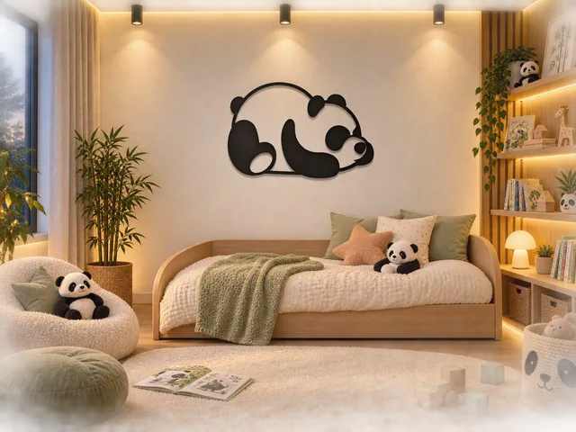 WallArt - Panda Bear 003