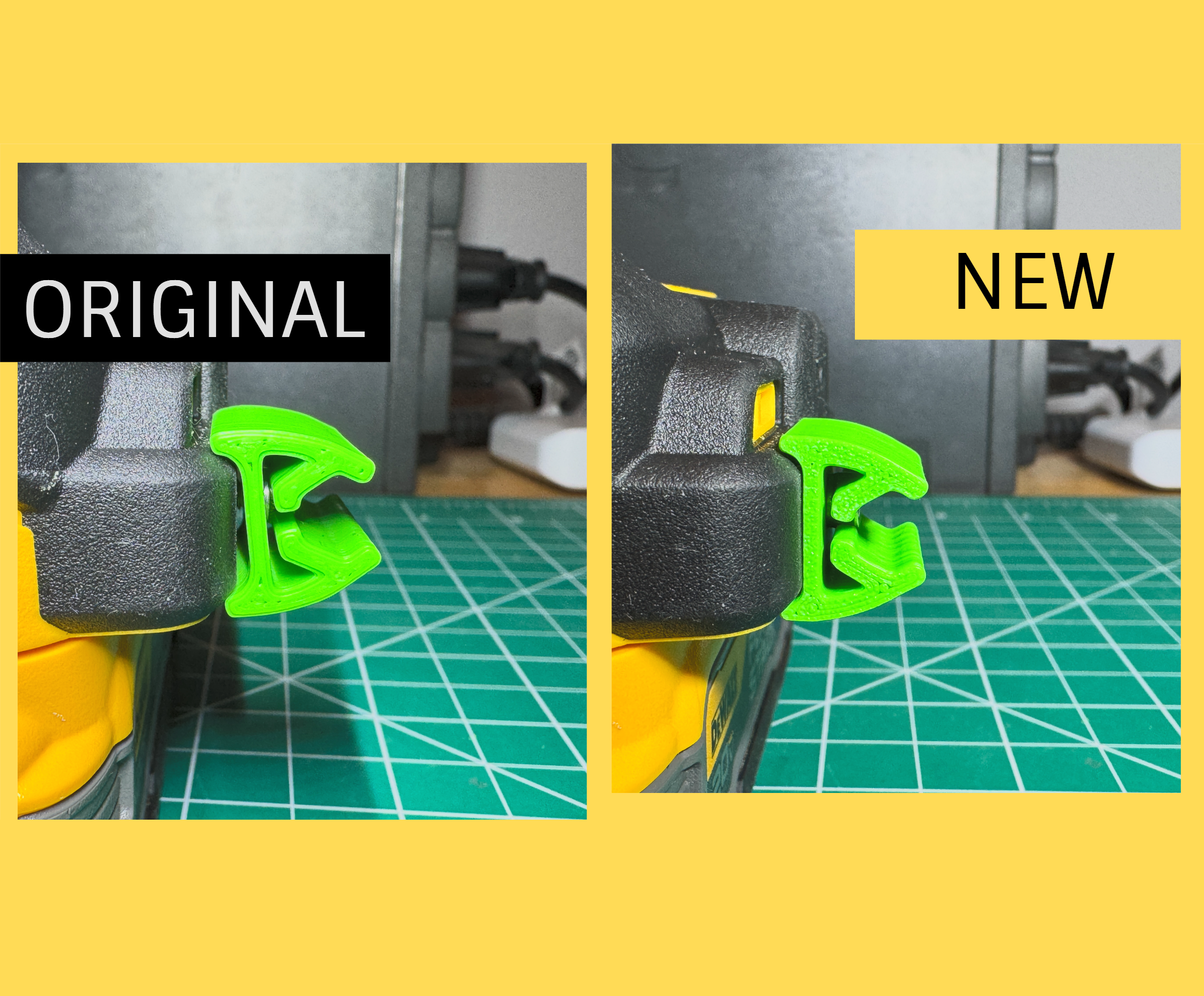 1/4" hex bit holder for DeWalt drills/drivers w Tool Connect