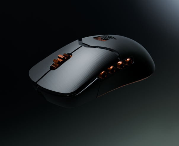Steampunk HyperX Mouse