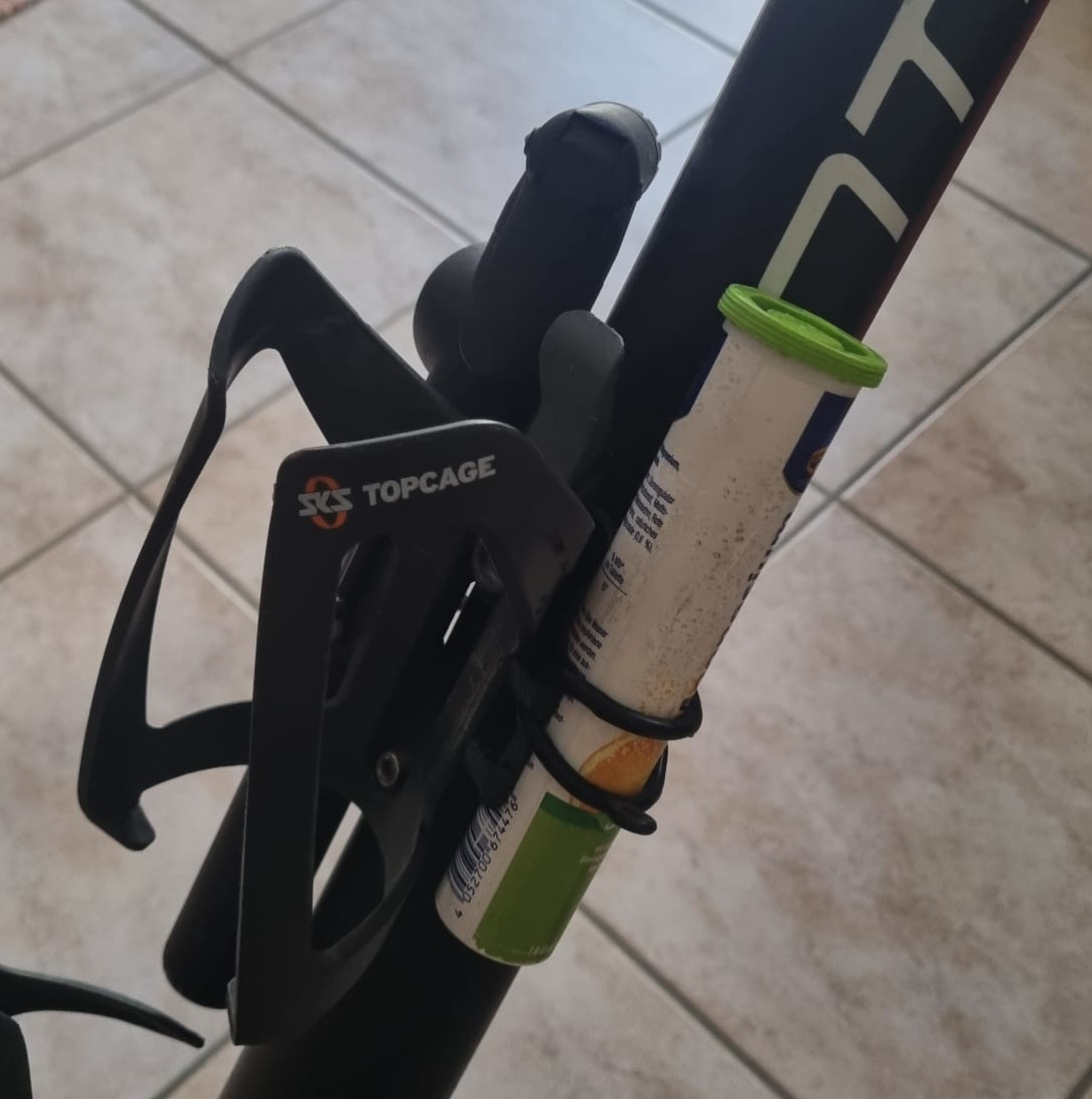 Dual Bottle Cage Mount Utility Holder