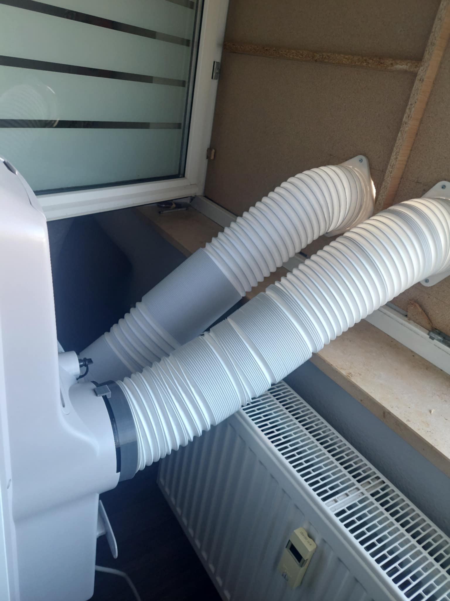 Single hose to Dual hose AC DIY Airwell, Midea, Trotec, Comfee