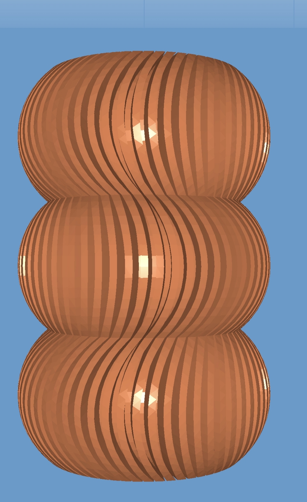 Stylischer Blumentopf und Vase V1