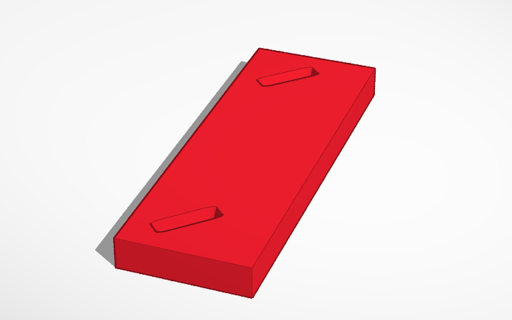 Screen door latch shim 20*58*5mm