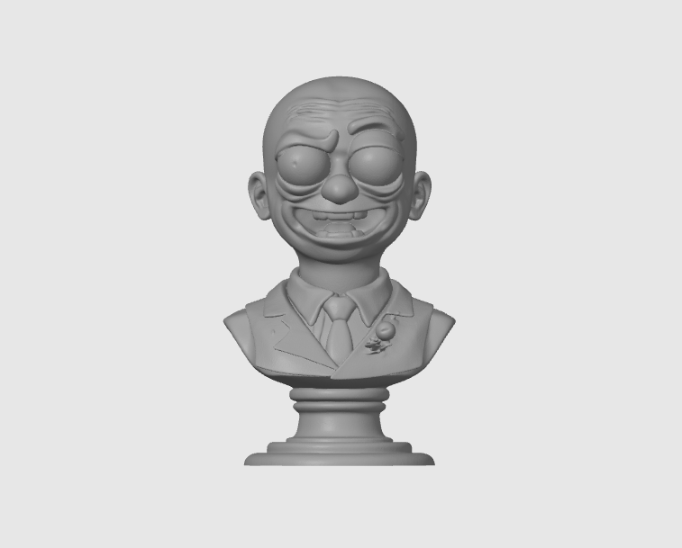 Creepy Blueman Statue — miniatura 2