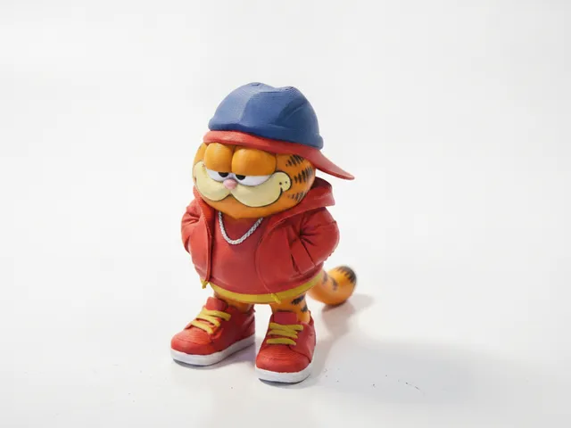 Cool Garfield Figurine Cartoon Character 3D Printable