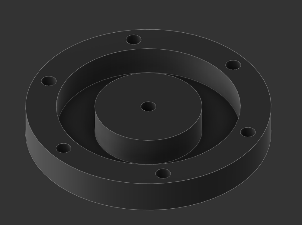 70mm m5 bolt pattern drill guide