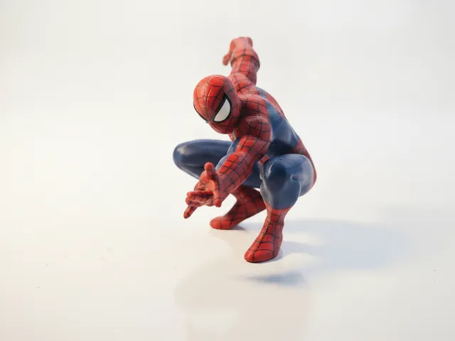 Spiderman Web Shooting Figurine Marvel 3D Printable