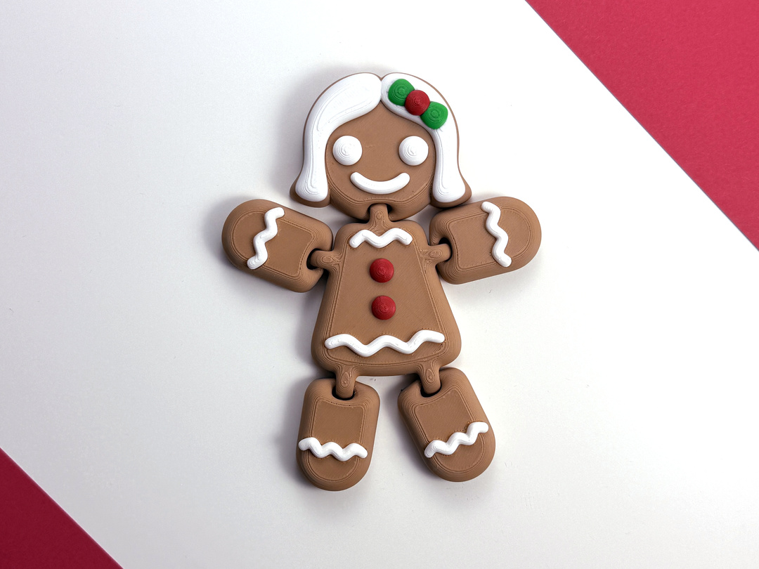 Articulated Gingerbread Lady
