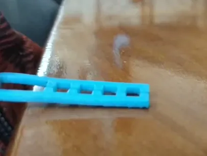 Single Piece Easy Print Zipper Pull