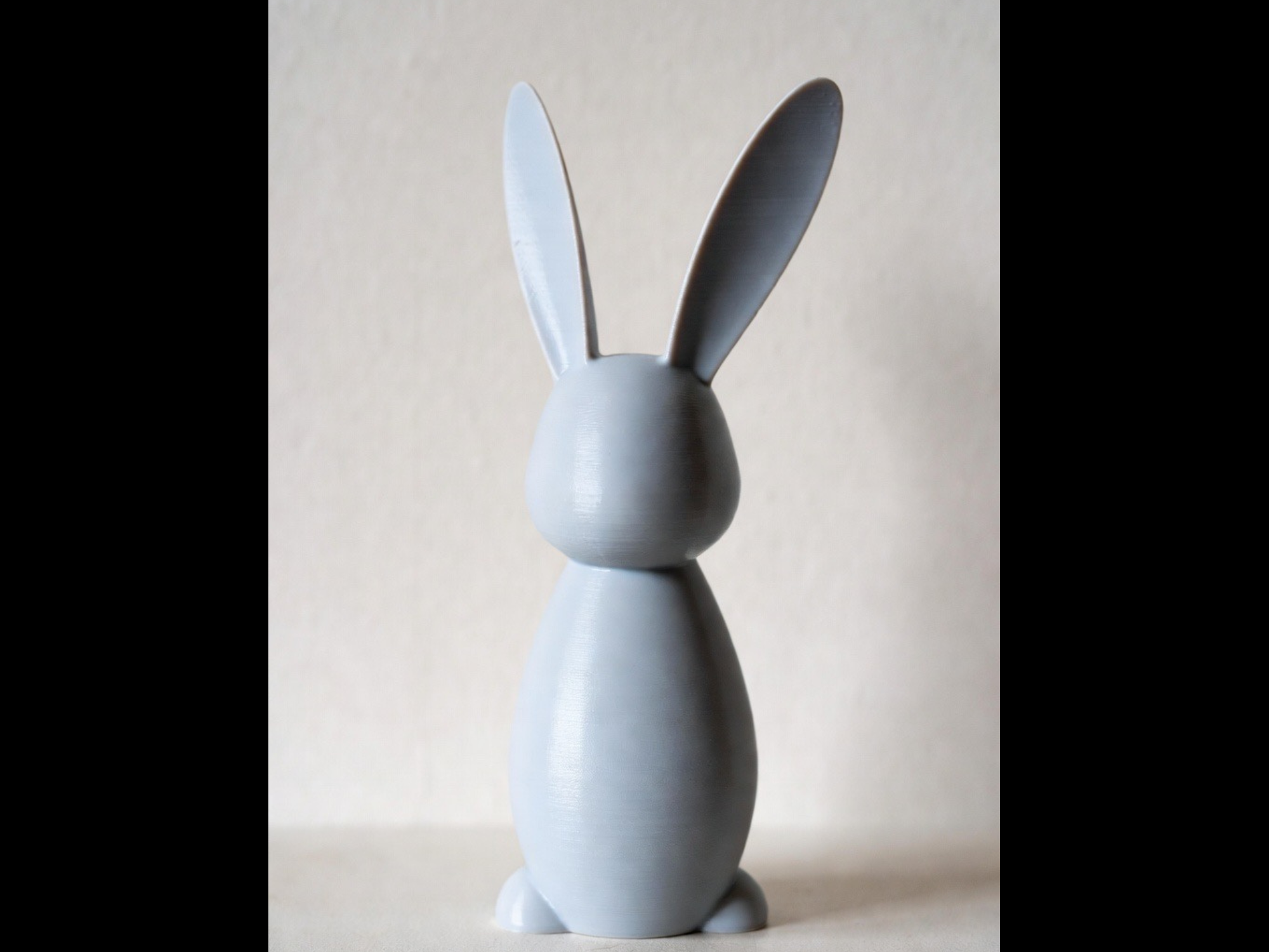 Simple Modern Bunny Figure