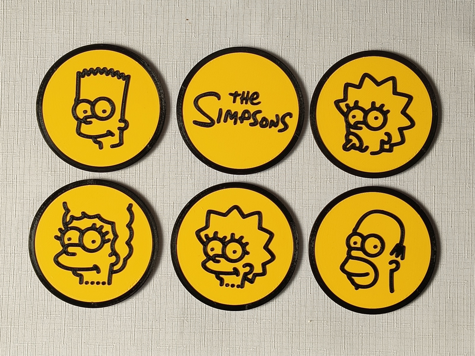 The Simpsons Coasters Set