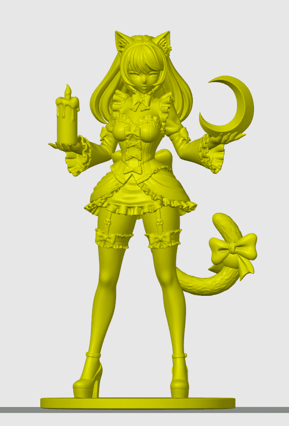 BDSM cat-girl figurine 2