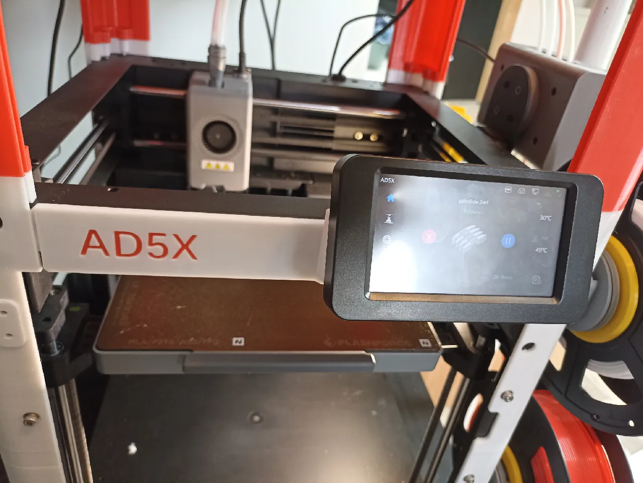 Remix AD5X Enclosure Front Cross Piece by charles pflieger