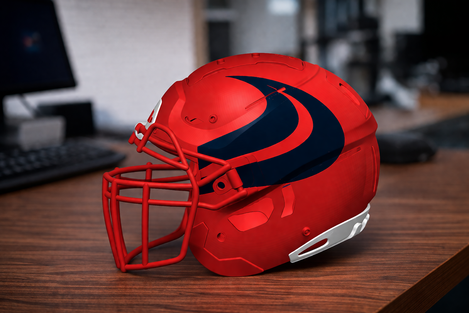 Houston Texans Football Helmet - Horn Logo