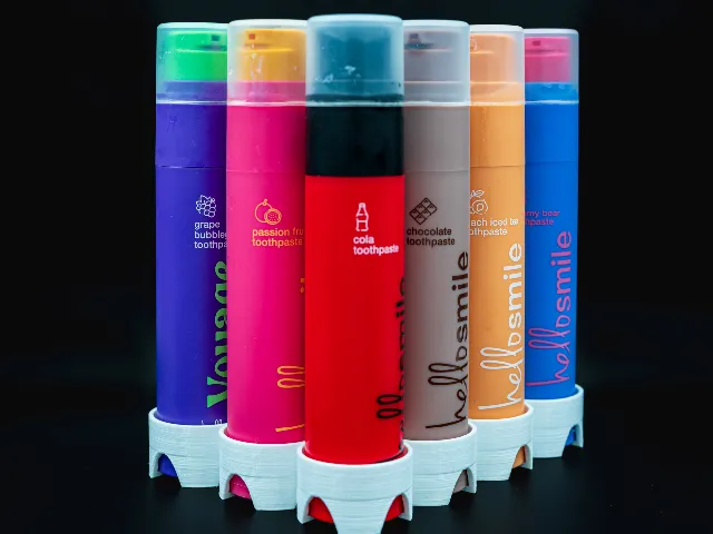 Toothpaste holder - parameterized