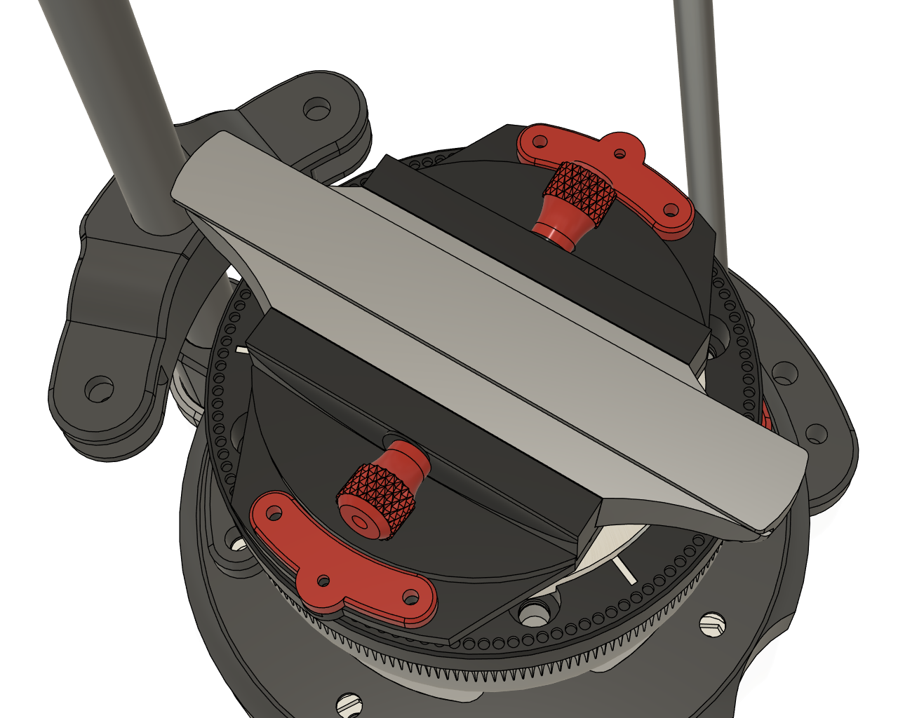 Optimized PCB-Holder Mount for Open Ball Vise