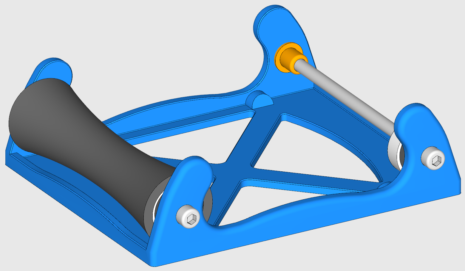 self centering filament spool holder