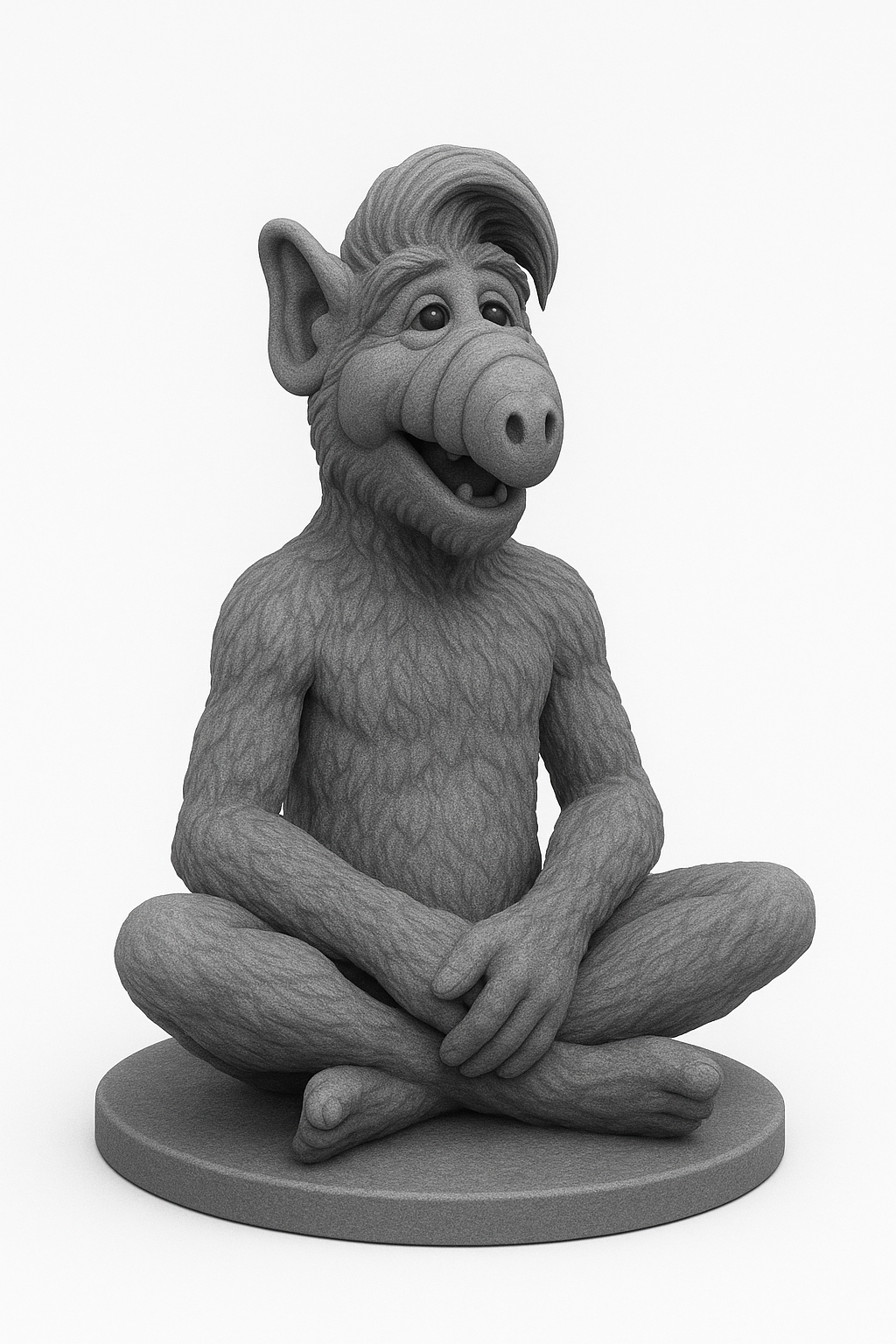 sitting ALF - the Alien
