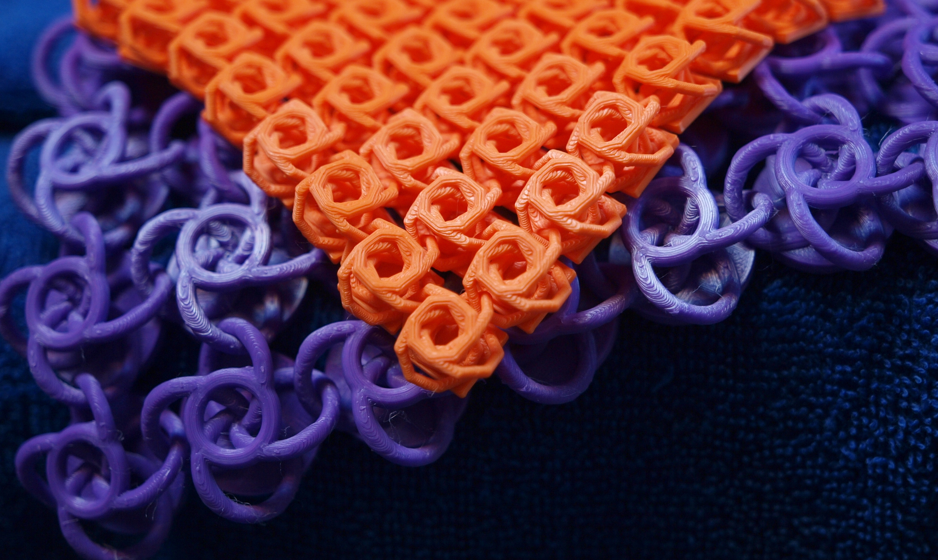 SNAFU Chain Mail / "NASA Fabric" in OpenSCAD