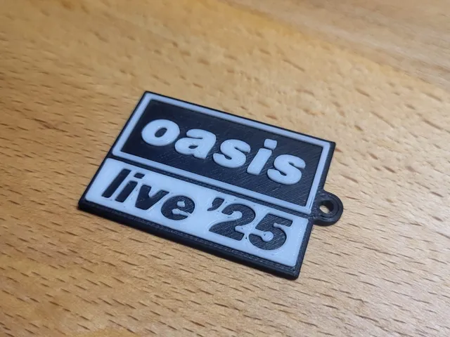 Oasis Live '25 keyring
