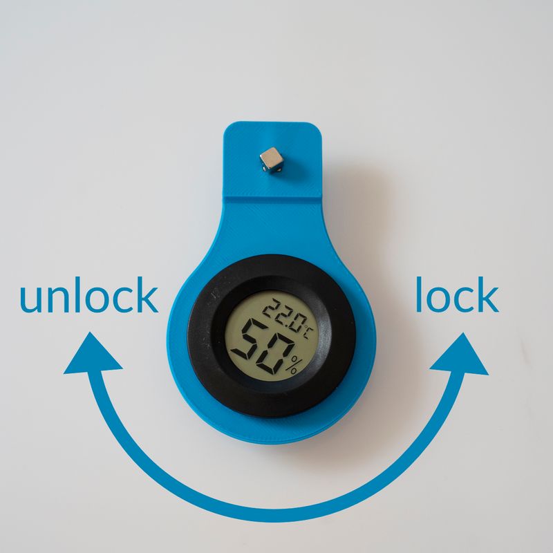 Magnetic Hygrometer Holder for Filament Dry Boxes – Non-Destructive by ...
