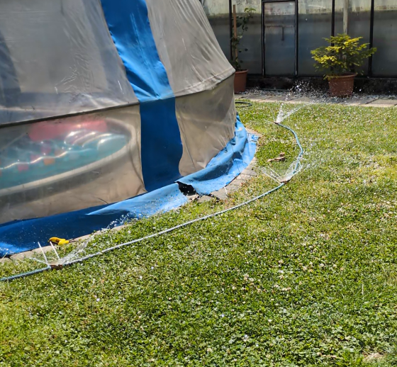 Sprinkler for lawn irrigation