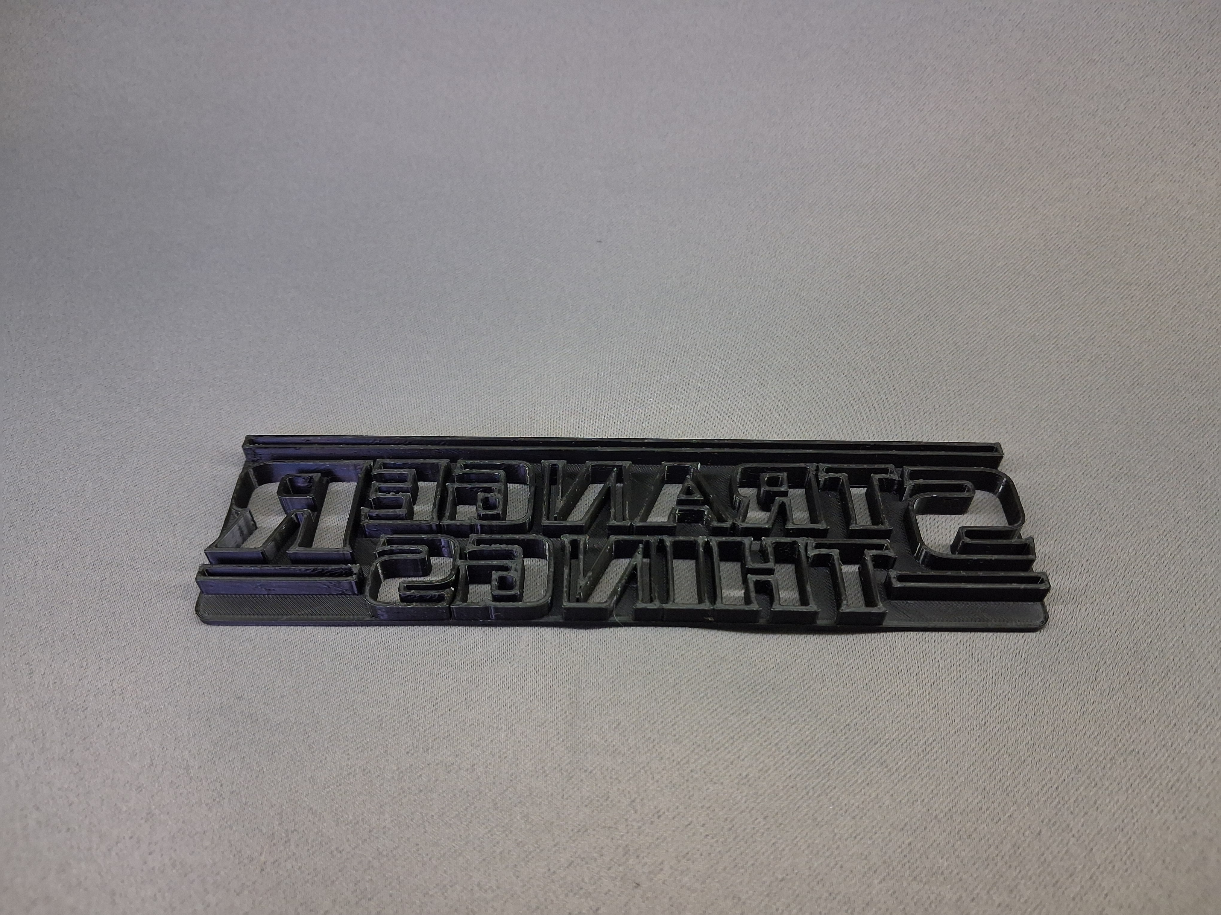 Miniatura 2 do modelo 3D Stranger Things logo cutter