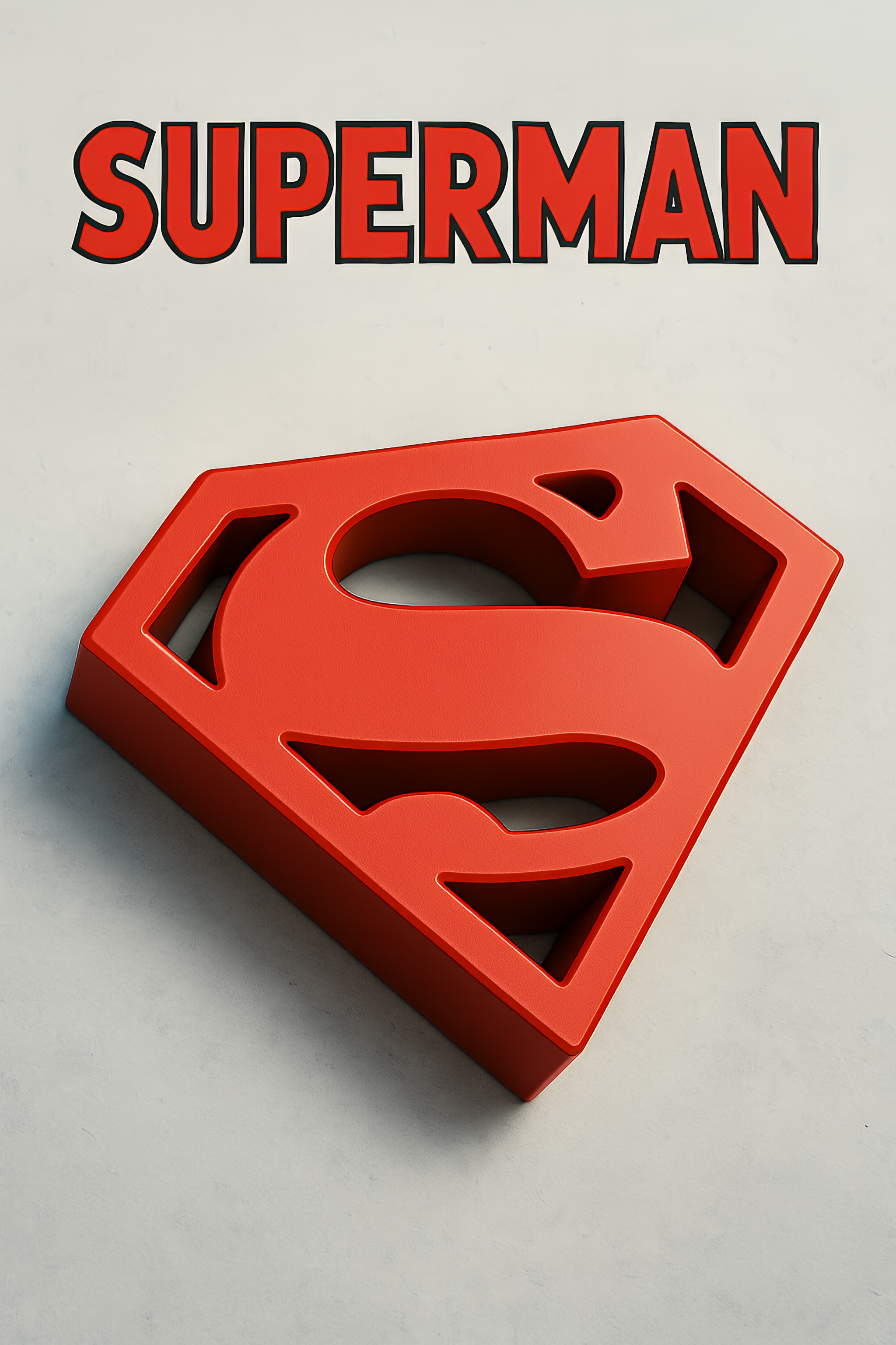 Llavero Superman 3D