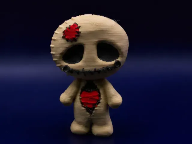 Creepy stitched mascote