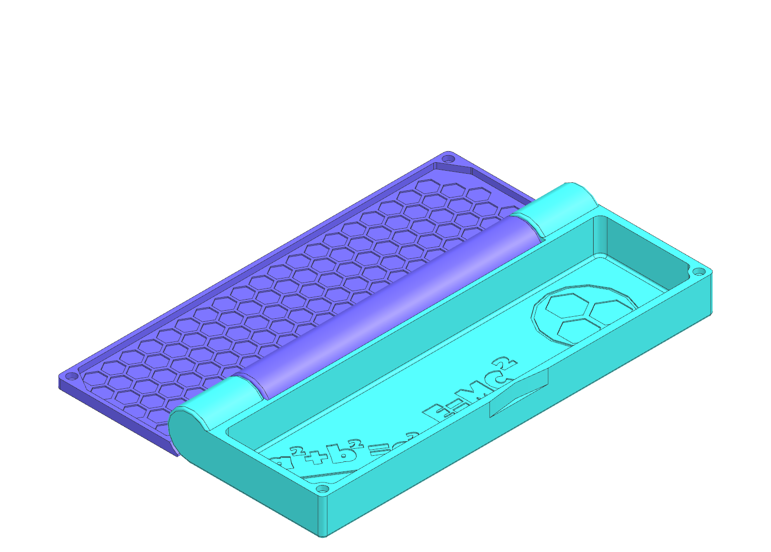 Magnetic Hinged Pencil Case