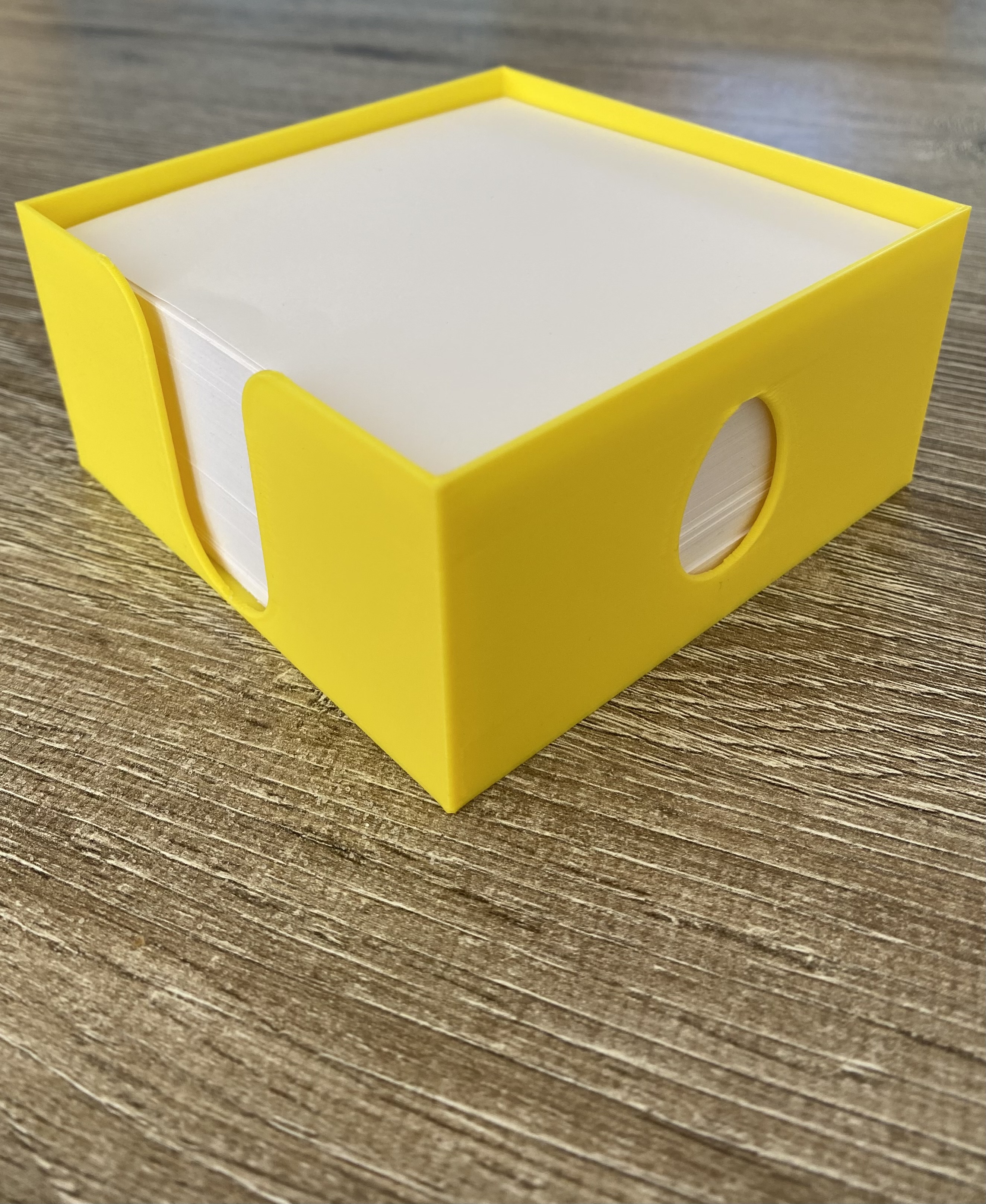 Simple easter paper stack holder with eggs