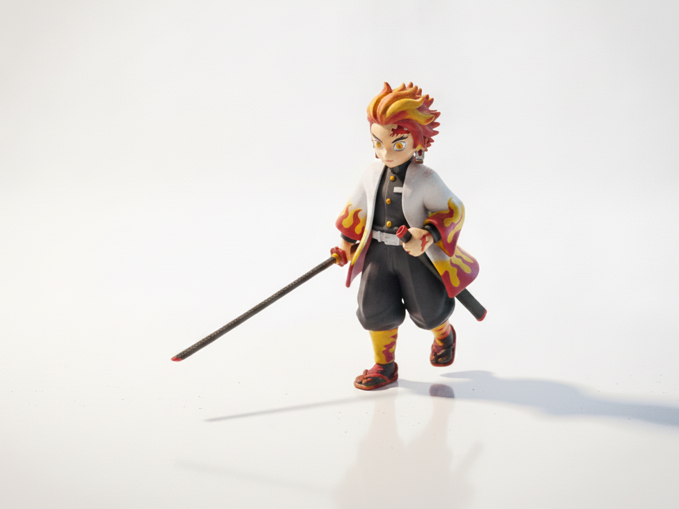 Demon Slayer Figurine Anime Collectible 3D Printable