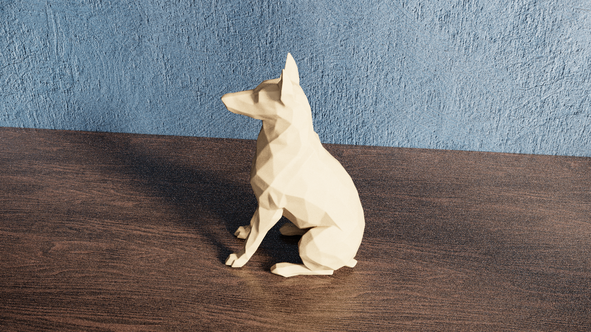 Low Poly Dog — miniatura 8