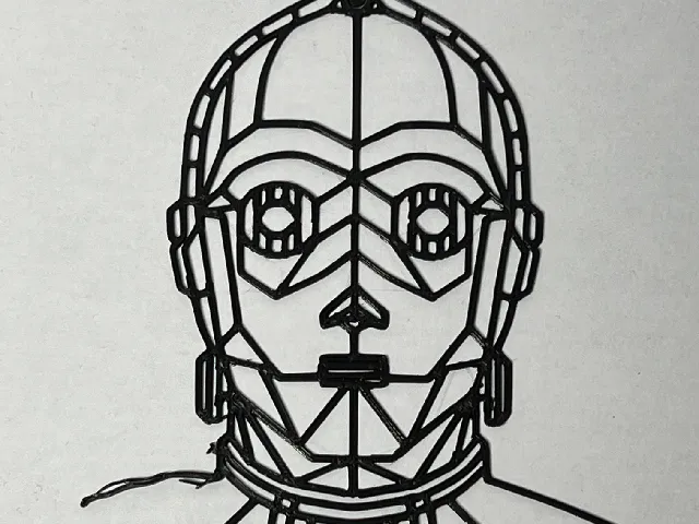 C3PO Wall Art #1