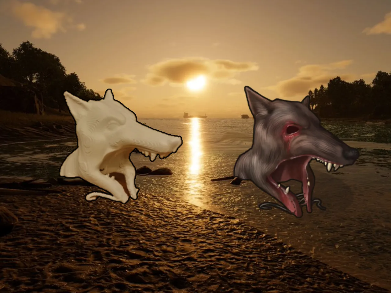 RUST - Wolf Headdress by Pec0us | Download free STL model